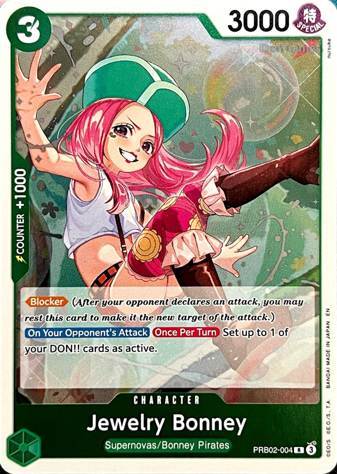 PRB02-004 Jewelry Bonney Character Card
