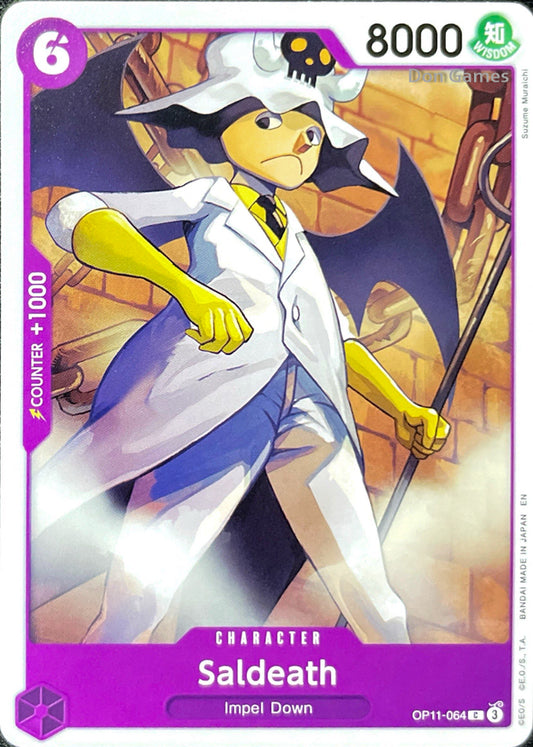 OP11-064 Saldeath Character Card