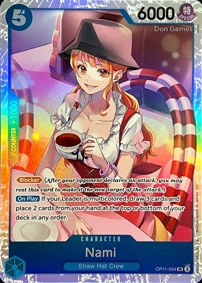 OP11-054 Nami Character Card