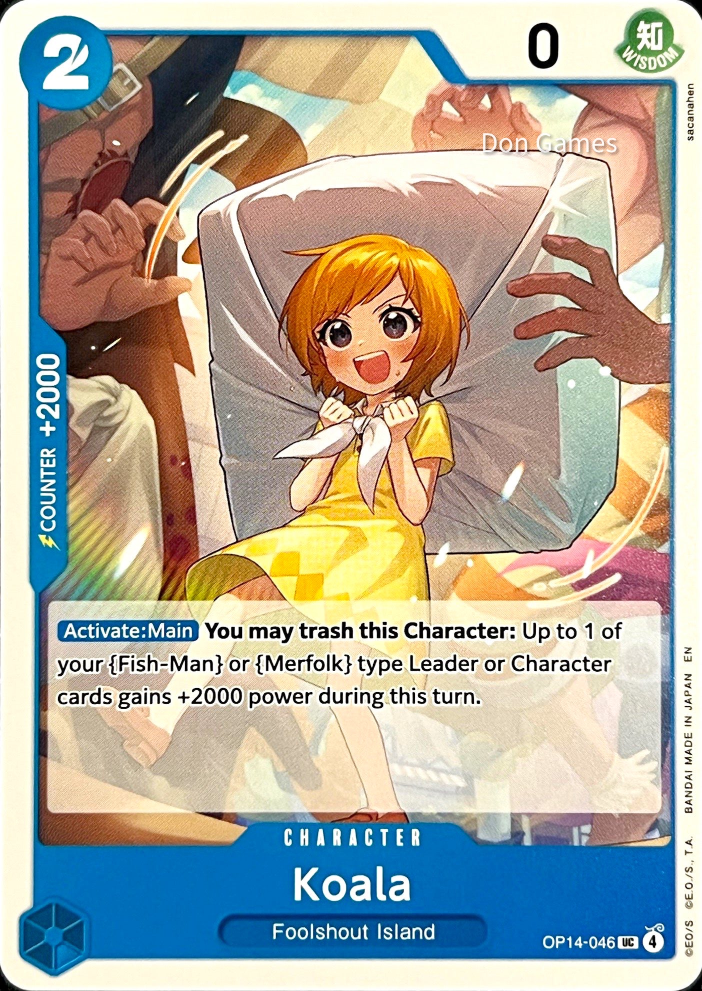 OP14-046 Koala Character Card