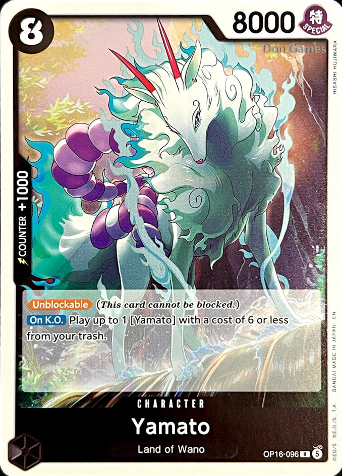 OP16-096 Yamato Character Card