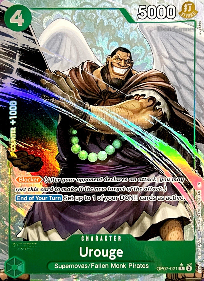 OP07-021 Urouge Character Card Alternate Art (PRB-02) – Don Games