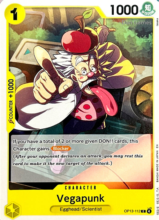 OP13-112 Vegapunk Character Card