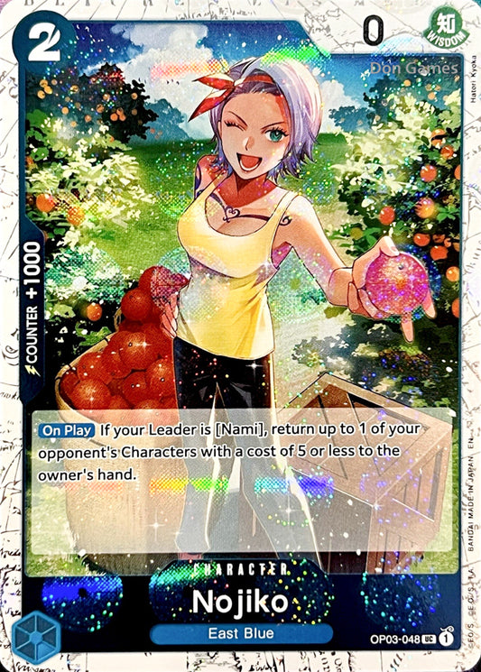 OP03-048 Nojiko Character Card Orange Foil