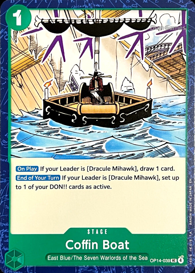 OP14-039 Coffin Boat Stage Card