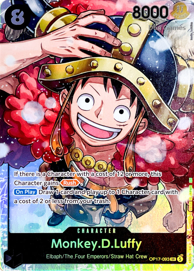 OP17-093 Monkey. D. Luffy Character Card