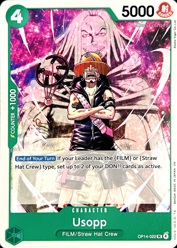 OP14-022 Usopp Character Card