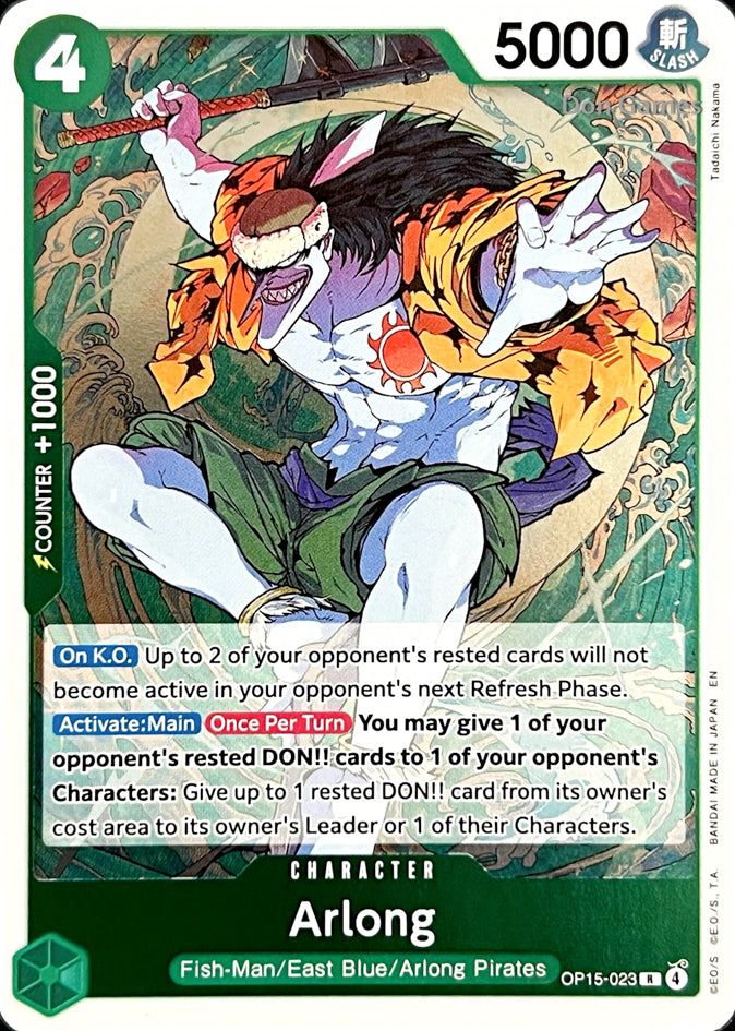 OP15-023 Arlong Character Card