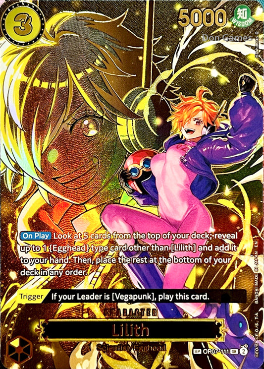 OP07-111 Lilith Character Card Special Alternate Art