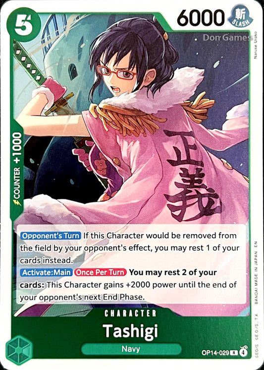 OP14-029 Tashigi Character Card