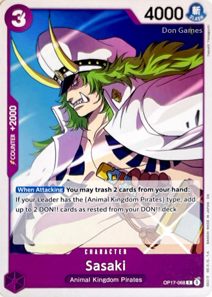 OP17-068 Sasaki Character Card