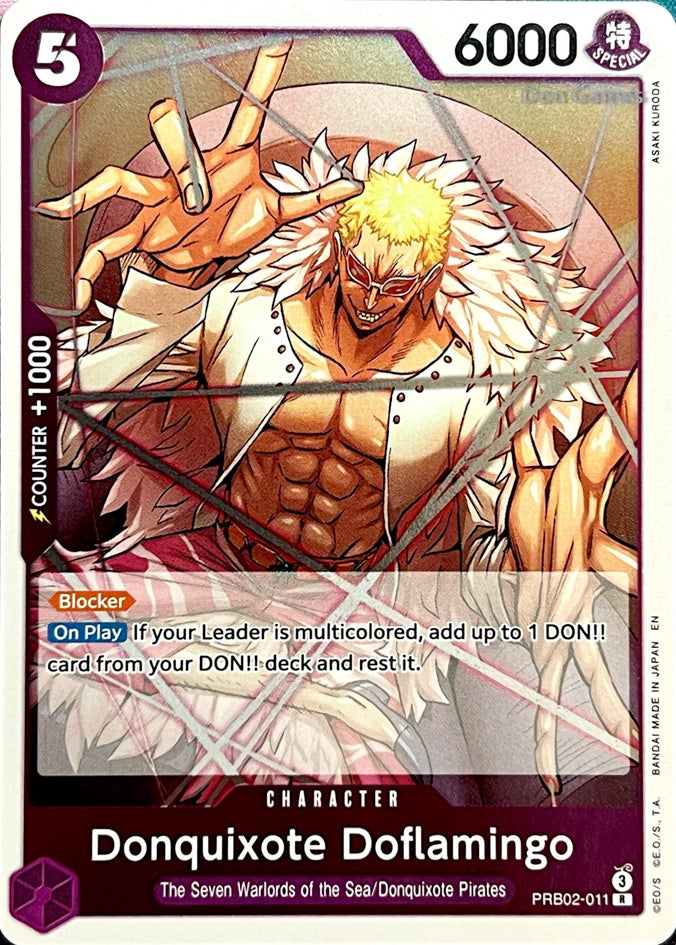 PRB02-011 Donquixote Doflamingo Character Card