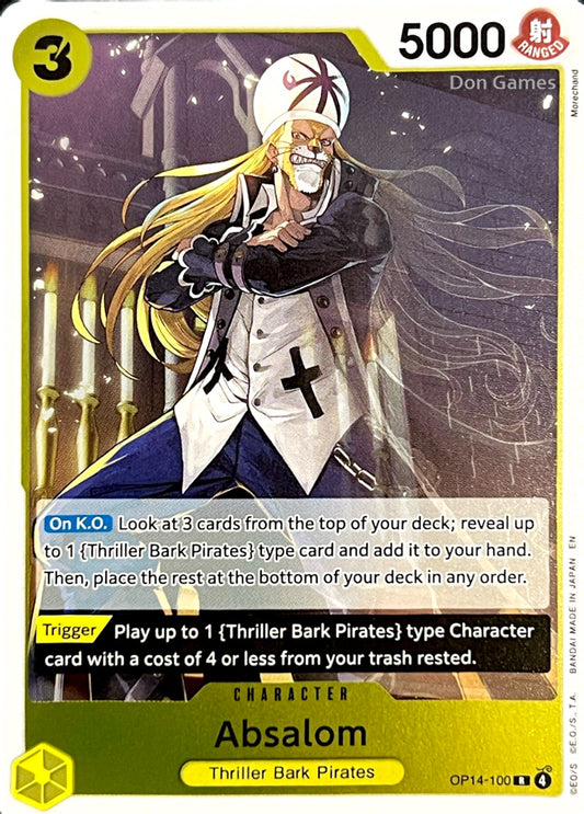 OP14-100 Absalom Character Card