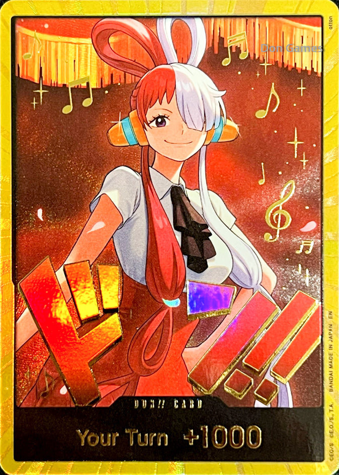Don [EB-03] Uta Alternate Art Gold Foil