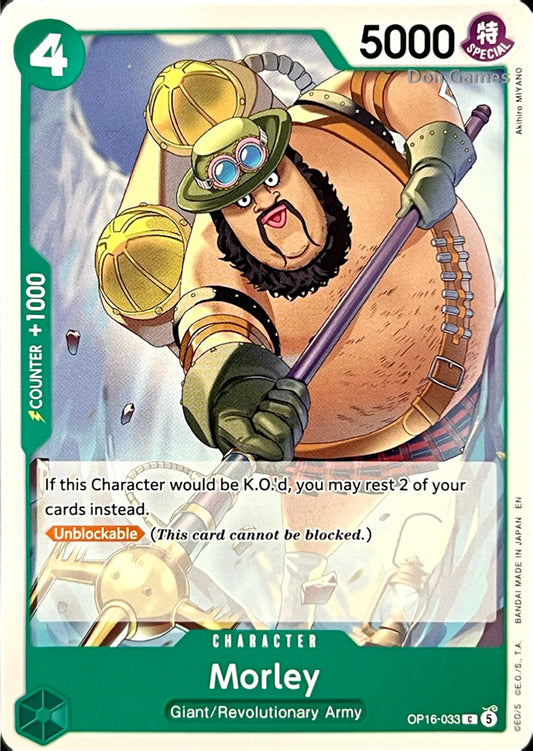 OP16-033 Morley Character Card