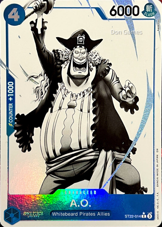 ST22-014 A. O. Character Card Alternate Art