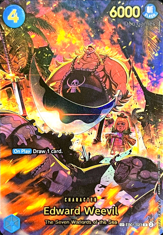 EB01-023 Edward Weevil Character Card Special Alternate Art