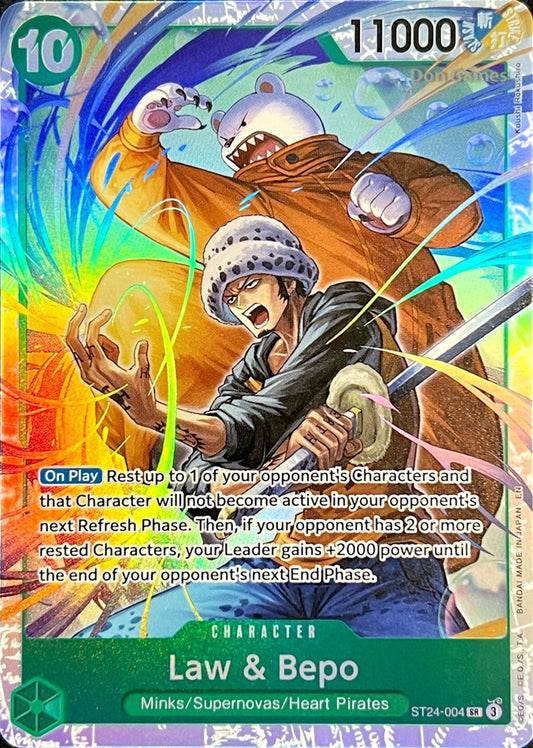 ST24-004 Law & Bepo Character Card