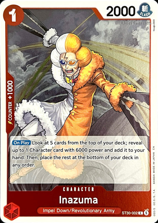 ST30-002 Inazuma Character Card