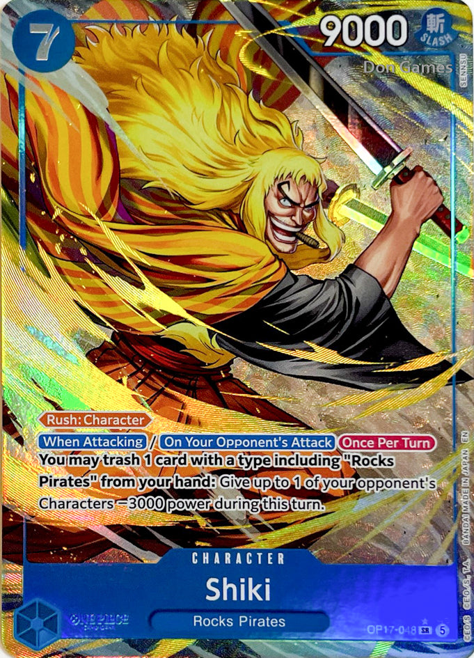 OP17-048 Shiki Character Card Alternate Art