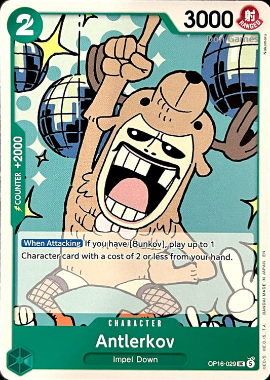 OP16-029 Antlerkov Character Card