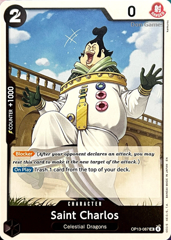 OP13-087 Saint Charlos Character Card
