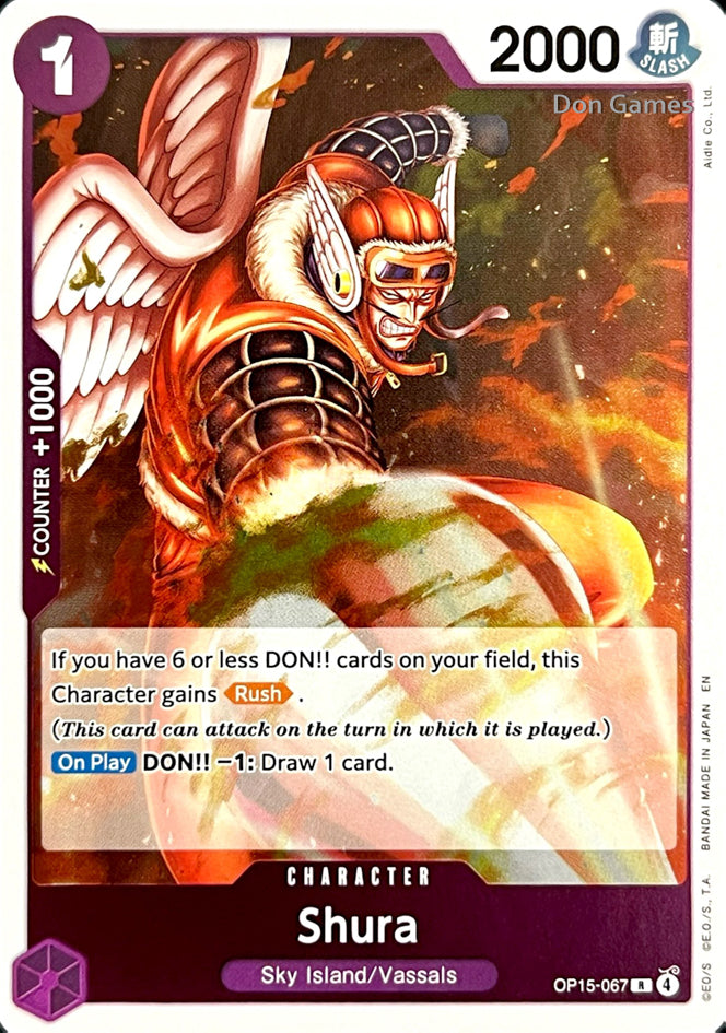 OP15-067 Shura Character Card