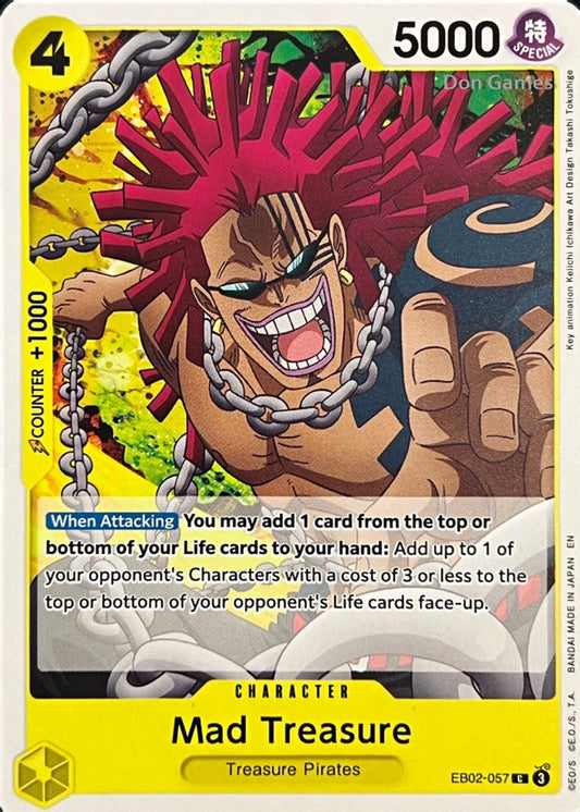 EB02-057 Mad Treasure Character Card