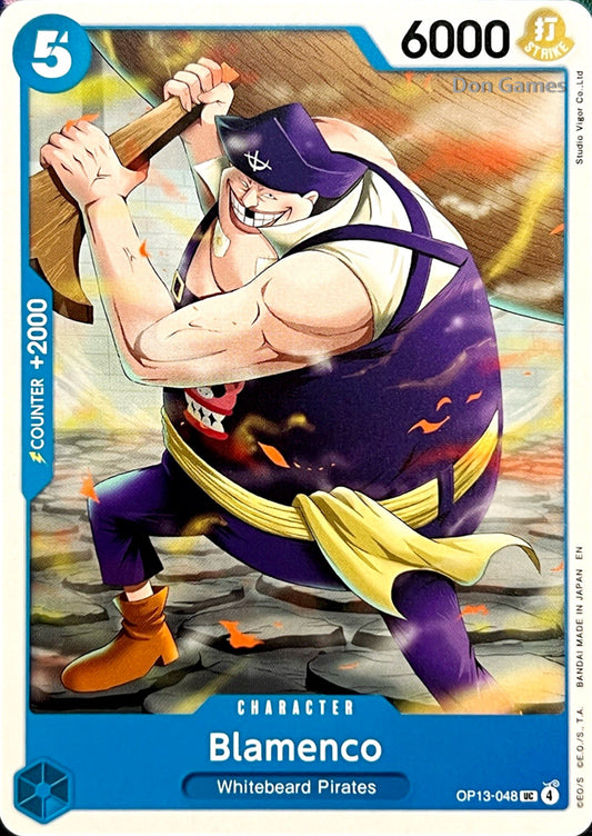 OP13-048 Blamenco Character Card