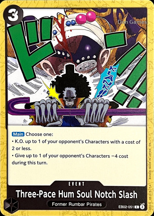 EB02-051 Three-Pace Hum Soul Notch Slash Character Card
