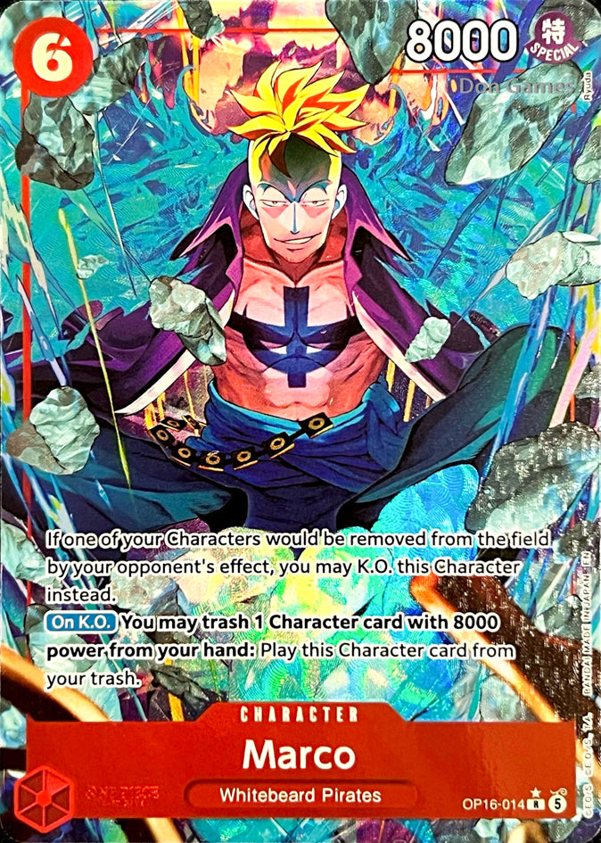 OP16-014 Marco Character Card Alternate Art