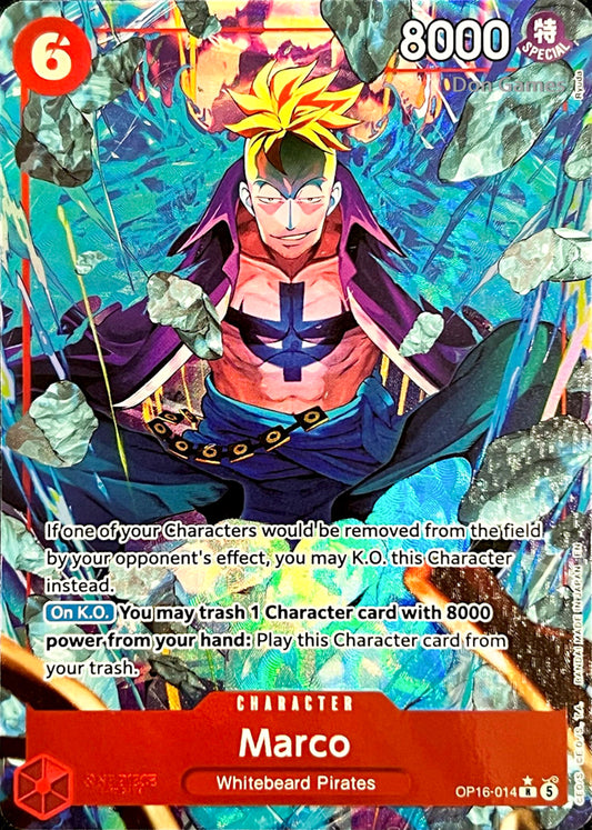 OP16-014 Marco Character Card Alternate Art