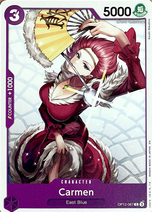 OP12-067 Carmen Character Card