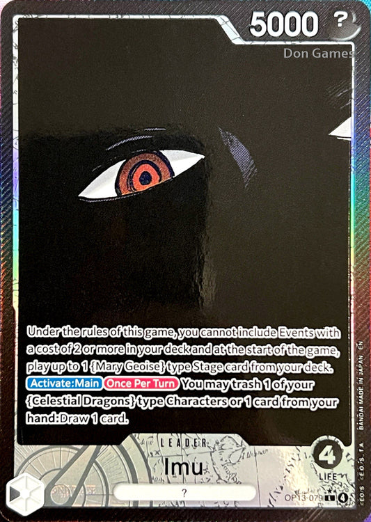 OP13-079 Imu Leader Card Alternate Art