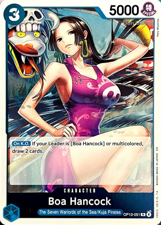 OP13-051 Boa Hancock Character Card