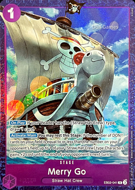 EB02-041 Merry Go Stage Card Alternate Art Best Selection Vol. 5