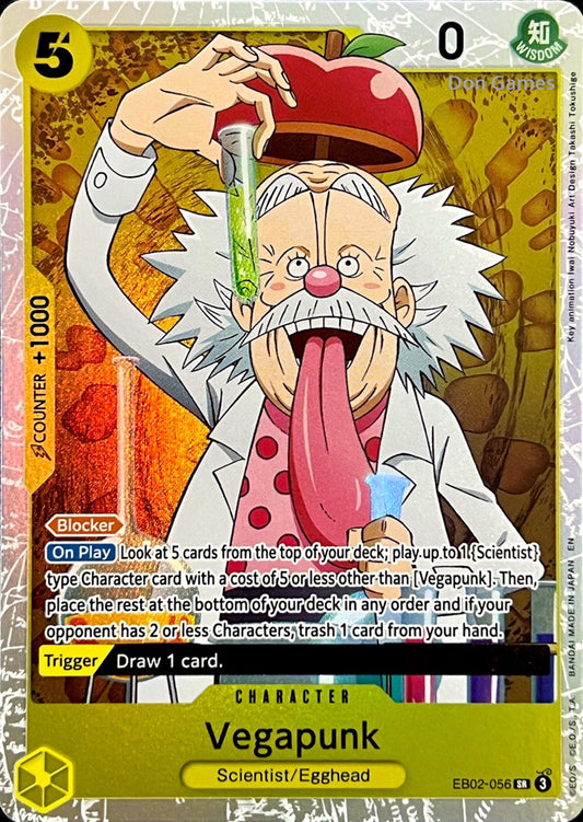 EB02-056 Vegapunk Character Card