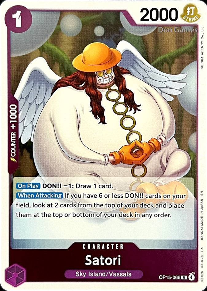 OP15-066 Satori Character Card