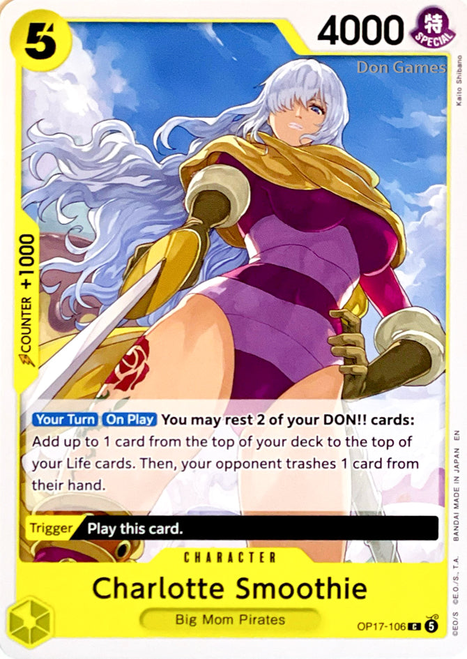 OP17-106 Charlotte Smoothie Character Card