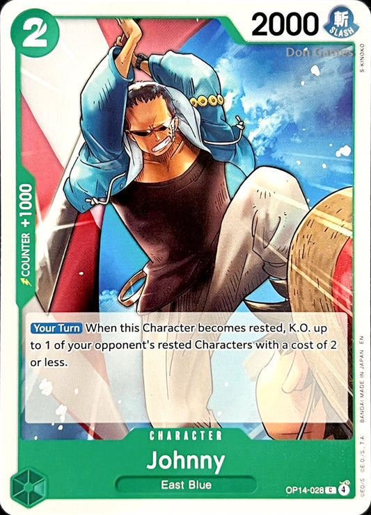 OP14-028 Johnny Character Card