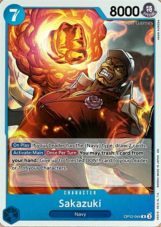 OP12-044 Sakazuki Character Card