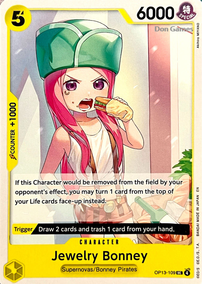 OP13-109 Jewelry Bonney Character Card