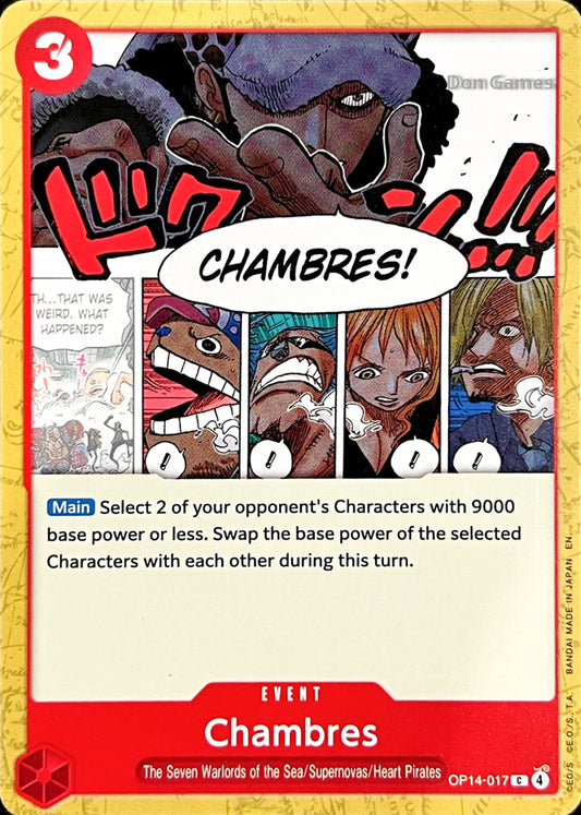 OP14-017 Chambres Event Card