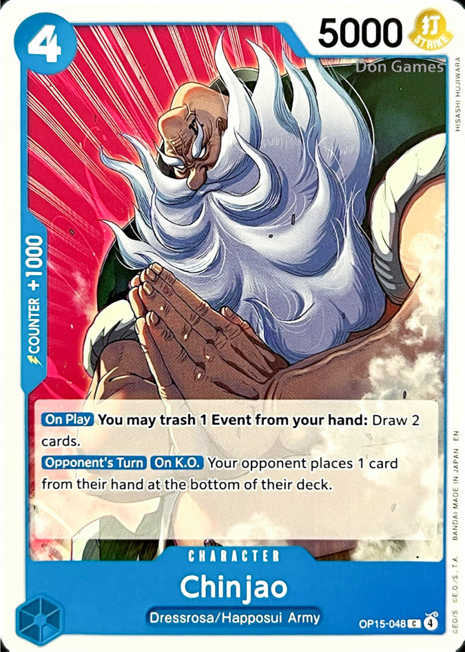 OP15-048 Chinjao Character Card