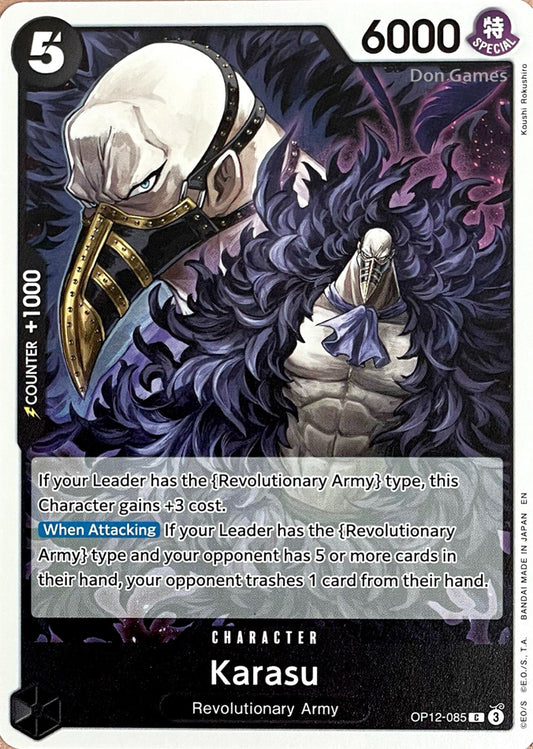 OP12-085 Karasu Character Card