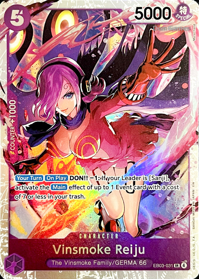 EB03-031 Vinsmoke Reiju Character Card