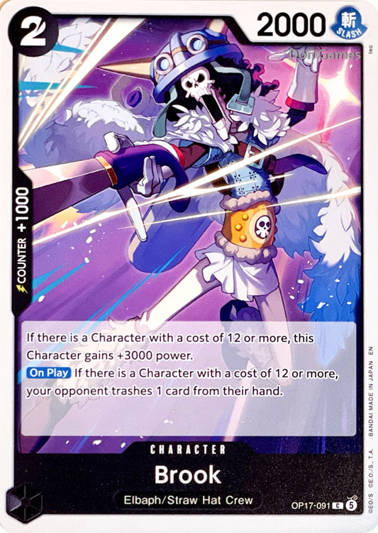 OP17-091 Brook Character Card