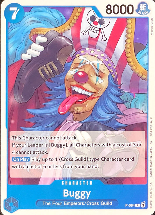 P-084 Buggy Character Card Art Non-Foil
