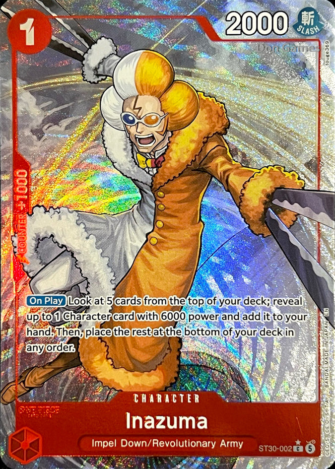 ST30-002 Inazuma Character Card Extended Art