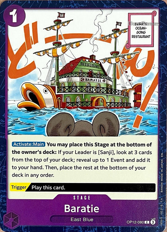 OP12-080 Baratie Stage Card